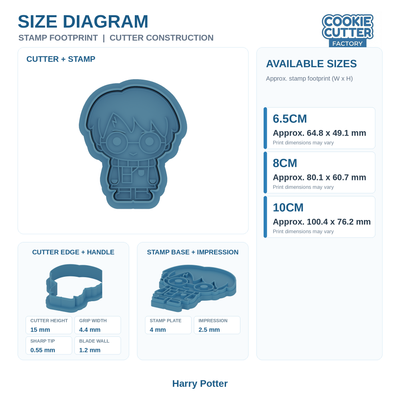 Harry Potter Cookie Cutter and Embosser Stamp Set – Set of 4 | CCF_APPROVED_MEDIA_V1:3:7b5a349f1cb54d03d9af7fddee9f395320dfc6222b2273ff262ef3d81039c6e5