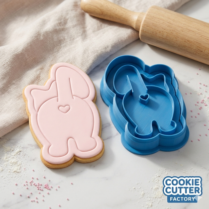 Cheeky Cat Butt Cookie Cutter and Embosser