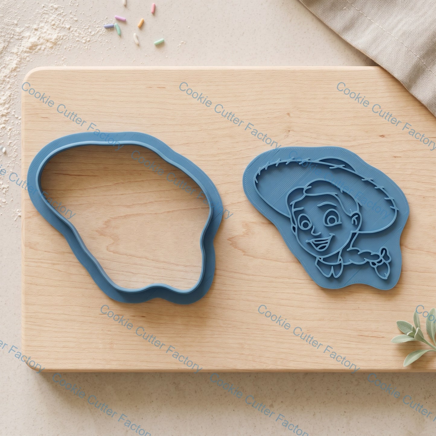 Toy Story Characters Cookie Cutter and Embosser Stamp Set
