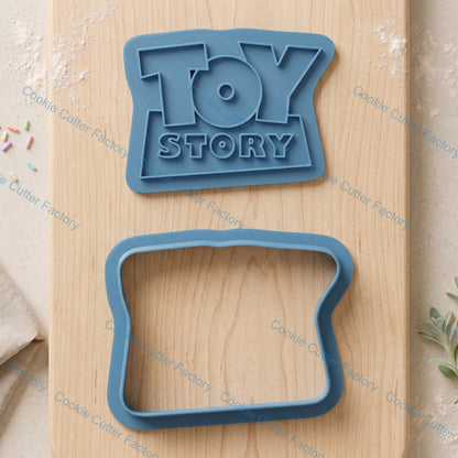 Toy Story Characters Cookie Cutter and Embosser Stamp Set