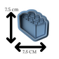 Lego Block Cookie Cutter & Stamp