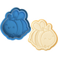 Cute Bee Cookie Cutter | Chubby Bumblebee Embosser
