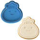 Smiling Dumpling Cookie Cutter & Embosser Stamp