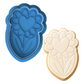 Heart Center Daisy Cookie Cutter and Stamp Embosser | Floral Love Bloom