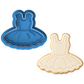 Ballet Dress Cookie Cutter and Stamp Embosser | Tutu Cookie Cutter