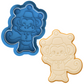 Circus Monkey Cookie Cutter & Embosser Stamp
