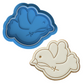 Dove of Peace Cookie Cutter and Embosser | Baptism Christening Religious Cross Cookie