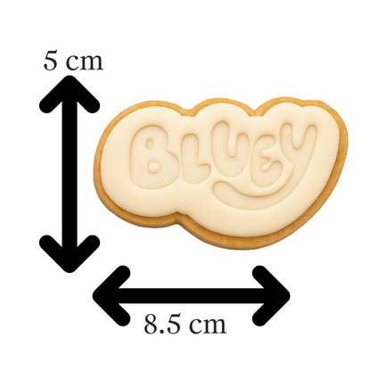 Bluey Logo Cookie Cutter & Embosser