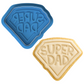 Super Dad Cookie Cutter | Hero Father's Day Embosser