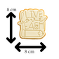 Live Love Teach Cookie Cutter | Teacher Appreciation Embosser