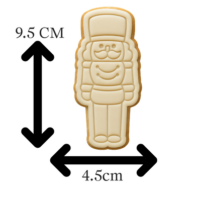 Nutcracker Cookie Cutter & Embosser  Christmas