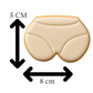 Bikini Bottoms Cookie Cutter & Embosser – Summer Swimwear Biscuit Stamp