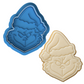 Grinch Christmas Cookie Cutter & Embosser – Holiday Mischief Design