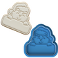 Christmas Grinch Holding Sign Cookie Cutter & Embosser