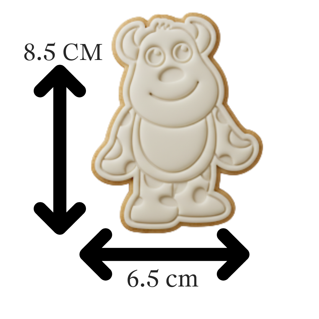 Monsters Inc Sulley Cookie Cutter & Embosser Stamp