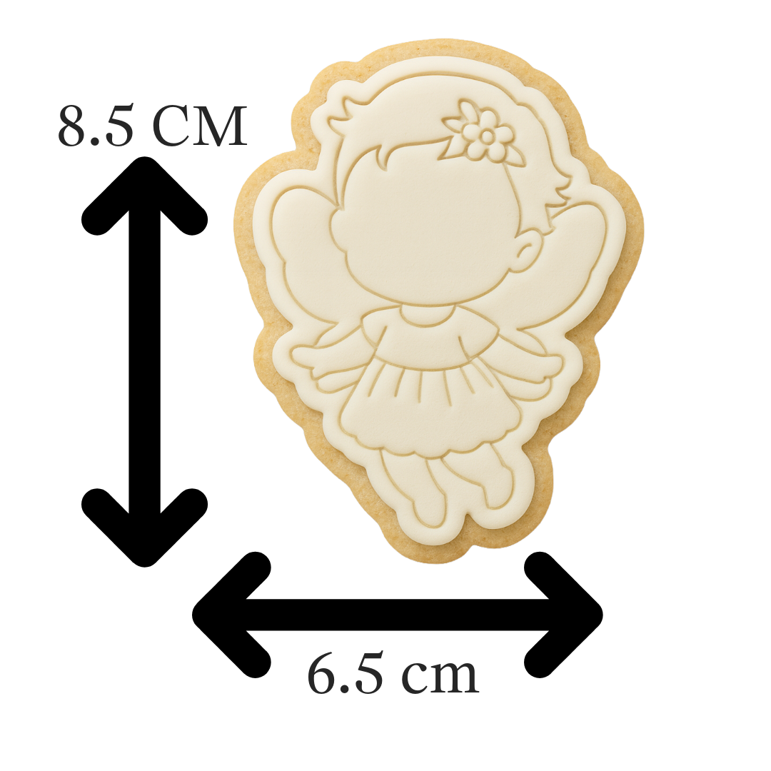 Fairy Cookie Cutter & Embosser – Magical Party Design