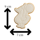 Party Goose Cookie Cutter | Silly Goose Cookie Stamp | Balloon Embosser