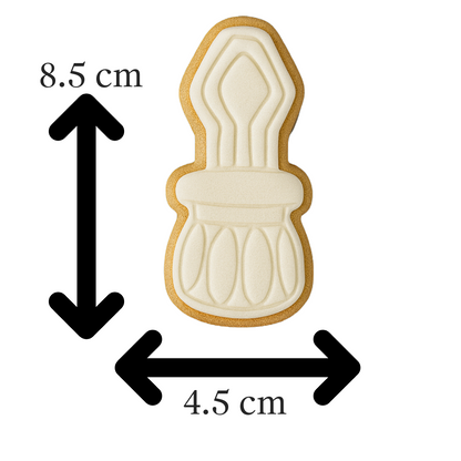 Screwdriver Cookie Cutter & Embosser – Father’s Day Tools Biscuit Stamp