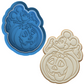 Mickey Mouse Pumpkin Halloween Cookie Cutter with Embosser | Disney Character Biscuit Stamp | Kids Spooky Baking Tool