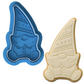 Tall Hat Gnome Cookie Cutter & Embosser