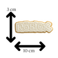 Roblox logo Cookie Cutter | Gamer Party Favor | Embosser & Cutter Set