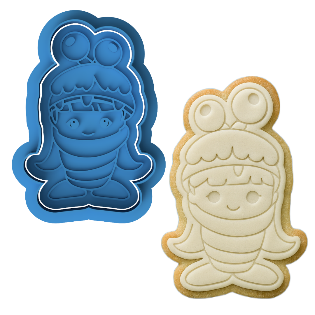 Monsters Inc Boo Cookie Cutter & Embosser Stamp