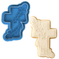 Olive Branch Cross Cookie Cutter | Baptism, Easter, and Religious Events