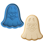 Ghost with Skull Cookie Cutter & Embosser Halloween Biscuit Stamp
