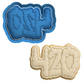 420 Smoke Cloud Cookie Cutter & Embosser Stamp