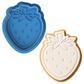 Strawberry Cookie Cutter | Fruit Cookie Stamp for Summer, Picnics, Birthdays & More