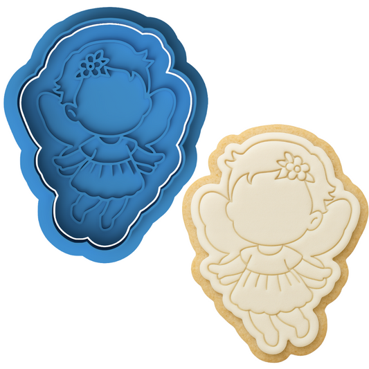 Fairy Cookie Cutter & Embosser – Magical Party Design