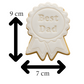 Best Dad Cookie Cutter & Embosser Father’s Day Biscuit Stamp