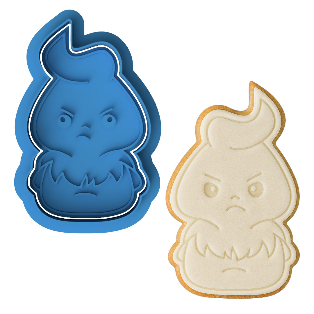 Baby Grinch Cookie Cutter & Embosser Stamp