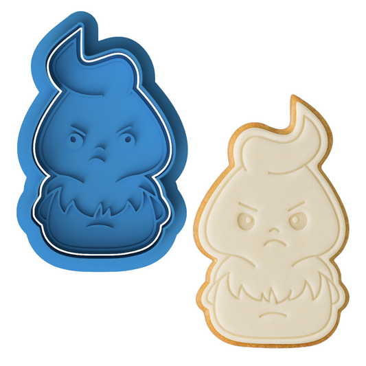 Baby Grinch Cookie Cutter & Embosser Stamp