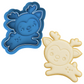 Jumping Reindeer Cookie Cutter & Embosser – Cute Christmas Rudolph Cookie Design