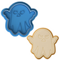 Angry Ghost Cookie Cutter & Embosser Halloween Biscuit Stamp