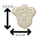 Mini Mouse Christmas Cookie Cutter & Embosser