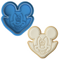 Vampire Mickey Mouse Cookie Cutter & Embosser – Halloween Cartoon Biscuit Stamp