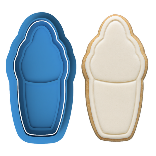 Blunt / Joint Cookie Cutter & Embosser Stamp