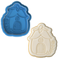 Fairy House Cookie Cutter & Embosser – Whimsical Design