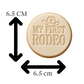 My First Rodeo Cookie Stamp| Cowboy Baby Shower