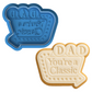 Dad You're a Classic Cookie Cutter & Embosser Father's Day Biscuit Stamp