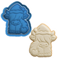 Highland Cow Santa Cookie Cutter & Embosser – Christmas Cow Cookie Design