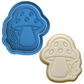 Mushroom Cookie Cutter & Embosser – Woodland Style