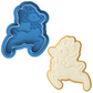 Reindeer Cookie Cutter & Embosser Christmas