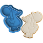 Party Goose Cookie Cutter | Silly Goose Cookie Stamp | Balloon Embosser