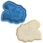 Best Dad Trophy Cookie Cutter & Embosser Stamp – Father’s Day Cookie Cutter