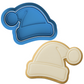 Santa Hat Cookie Cutter & Embosser – Christmas Cookie Design