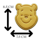 Silly Old Bear (Pooh) Cookie Cutter & Embosse r Stamp (Classic & Baby Shower)