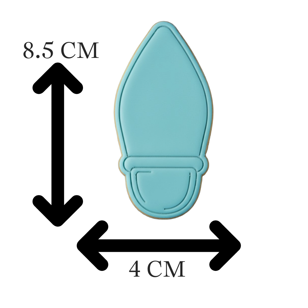 Toy Story Woody's Boot Cookie Cutter and Embosser | Cowboy Boot Cookie